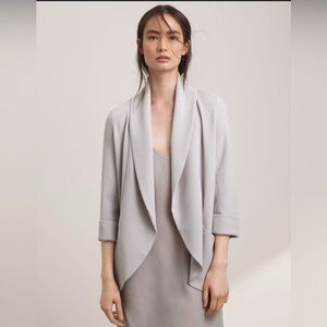 Aritzia Women's Light Gray Blazer